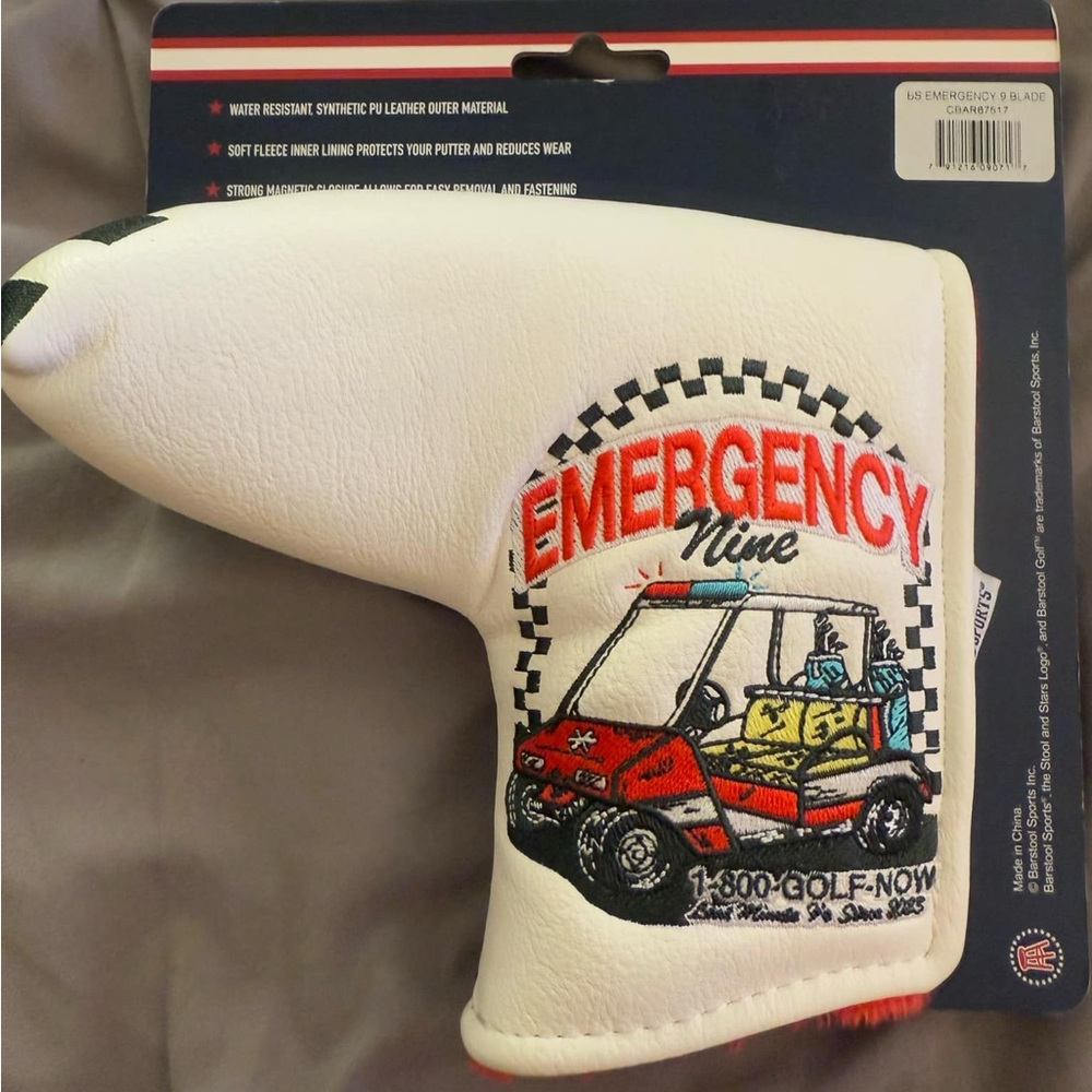 Emergency Nine Golf Putter Cover